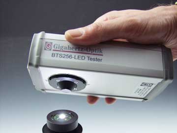 BTS256-LED Tester for LED Measuremnt from Gigahertz-Optic