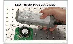 Video of the BTS256-LED for LED Measurment from Gigahertz-Optic